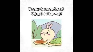 Thumbnail: Draw humanized Usagi with me! 💛