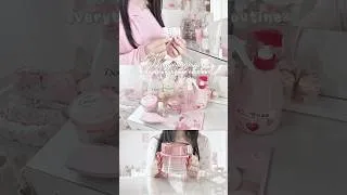 Thumbnail: romanticizing the little things🎀🧴#pink #wonyoungism #shortvideo #selfcare #kbeauty #koreanskincare
