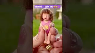 Thumbnail: C.u.t.e 🥹🍼 My mini baby | mini silicone baby doll #zurutoys #zuruminibrands