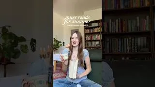 Thumbnail: summer book recs ☀️ #bookrecommendations #summerreading #literature #booktube #booksbooksbooks