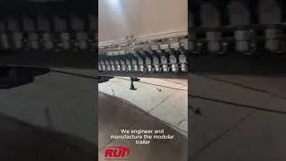 Thumbnail: We manufacture hydro-mechanical double steering modular trailer universal gooseneck