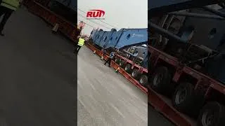 Thumbnail: 550-Ton girder bridge: Connecting hydraulic modular Trailer cross jumper bridge!