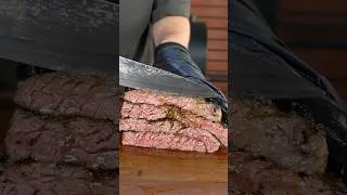 Thumbnail: Slicing a Stack of Skirt Steak