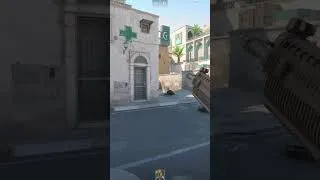 Thumbnail: A IS CLEAR?! 4 ENEMIES WAITING?! 1v4 CLUTCH! #cs2 #dust2 #LowPingProtocol