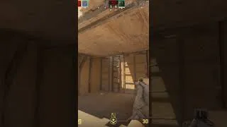 Thumbnail: Blinded Clutch on Mirage. Got the win! #csgo2 #mirage  #gaming