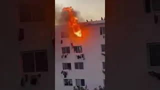 Thumbnail: Fire Breaks Out at Université Cheikh Anta Diop in Dakar