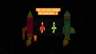 Thumbnail: Can You Dodge the Asteroid? 🚀 Space Video for Babies 🌍