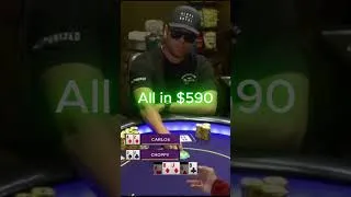 Thumbnail: Flush Draw vs Set! Who wins?
