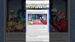 Thumbnail: Blox Fruit Update - PVP UPDATE ✨