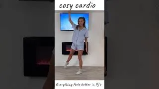 Thumbnail: Low Impact Cozy Cardio at Home 🏡 - in your PJ's #lowimpact #lowimpactworkout