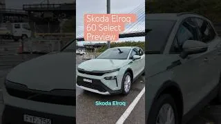 Thumbnail: Skoda Elroq 60 Select Preview: Compact SUV Revealed #shorts