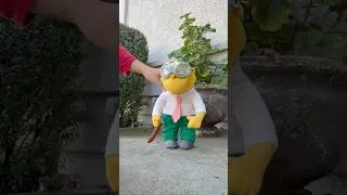 Thumbnail: Hans Moleman: Man Getting Hit By Football Plush Version #ytshorts #thesimpsons
