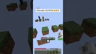 Thumbnail: the greatest TRICKSHOT EVER 🙏🙏🙏 #minecraft #gaming