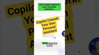 Thumbnail: Copilot Cowork: Your Own Personal Assistant