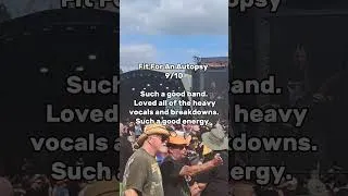 Thumbnail: Rating Every Band I Saw At Bloodstock 2026 - Day Two Friday 8th August #shorts #festival