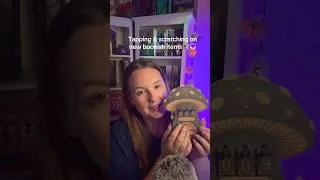 Thumbnail: ASMR | New Bookish Items for My Bookshelf 📖✨ Tapping & scratching #asmr #bookasmr #booktube #shorts