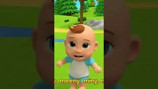 Thumbnail: Eeny Meeny Miny Moe with Safari Animals | Farm Animals Playtime Newborn Nursery Rhymes