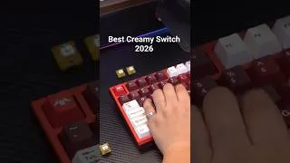 Thumbnail: BSUN Golden Apple Tactile Switches - creamy switch #mechanicalkeyboard # #keyboardasmr #keebs
