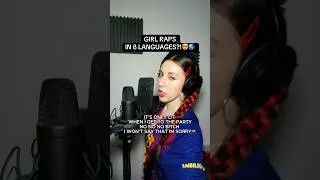 Thumbnail: HOW MANY LANGUAGES?❤️‍🔥 #polyglot #languages #rap #music #freestyle