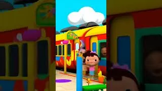 Thumbnail: Toot-Toot Train Adventure, Kids songs | 3D Cartoon Song for Kids | Luna Land
