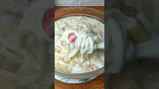 Thumbnail: Kung walang buko para sa Buko fruit salad mo, ganito nalang gawin mo #shorts #bukosalad  #cooking
