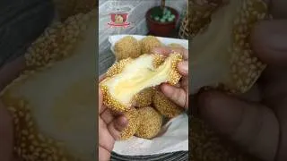 Thumbnail: Cheesy sesame balls #food #sesameballs #shorts #shortvideo #recipe