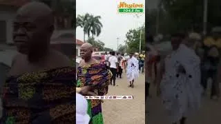 Thumbnail: Scenes from Manhyia Palace as Asanteman observes the 5th Akwasidae.#LuvUpdates #luvfm #manhyiapalace