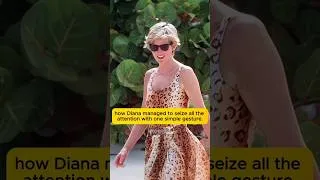 Thumbnail: how Diana managed to seize all the attention with one simple gesture.#foryou #viral #usa #trending