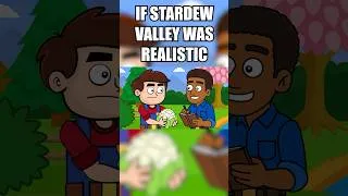 Thumbnail: If Stardew Valley was Realistic #shorts #stardewvalley #animation