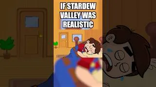 Thumbnail: If Stardew Valley was realistic #shorts #stardewvalley #animation