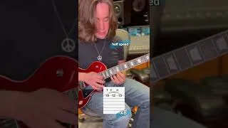Thumbnail: Learn the two hand tapping guitar part to the guitar solo in One by Metallica with this guitar lesso
