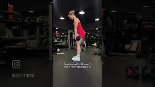 Thumbnail: To get “toned” you gotta lift heavy! Trust me!!