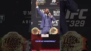 Thumbnail: Conor McGregor SINGS 😂🎶"Wonderwall" by Oasis