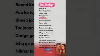 Thumbnail: Sun Saathiya (Lyrics) - Priya Saraiya, Divya Kumar #lyrics #abcd2 #musiclyrics