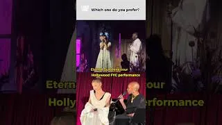 Thumbnail: Wicked For Good comparison: Eternal Sunshine tour vs. performance in Hollywood