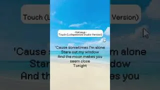 Thumbnail: #katseye #touchlollapaloozastudioversion #songlyrics #shorts #reels