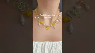 Thumbnail: Making of the "Fresh Lemon" necklace 🍋
