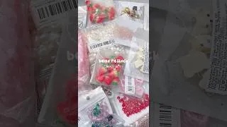 Thumbnail: here's a little asmr haul! i needed to restock on a bunch of beads and charms (づ｡◕‿‿◕｡)づ