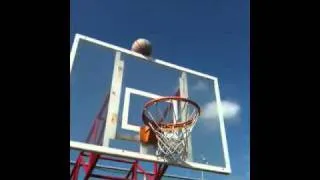 Thumbnail: Basketball stuck over the board