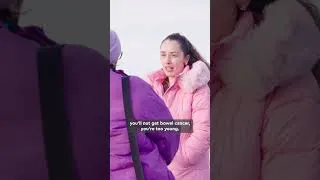 Thumbnail: “You’re too young to get bowel cancer”