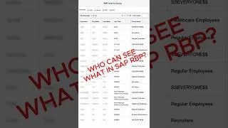Thumbnail: SAP SuccessFactors RBP Audit Reports | Who Has Access to What? Complete Access Review Guide