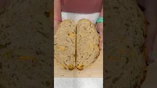 Thumbnail: Jalapeno cheddar sourdough bread #sourdough