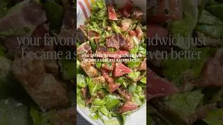 Thumbnail: Chopped BLT Salad 🥓🥬🍅🍞