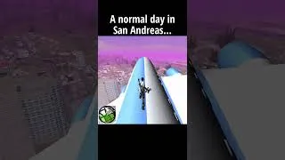 Thumbnail: Just a Normal Day in GTA San Andreas... 💀