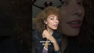 Thumbnail: Curly Hair Secrets: Why Your Curls Flatten (The TRUTH!) #shorts