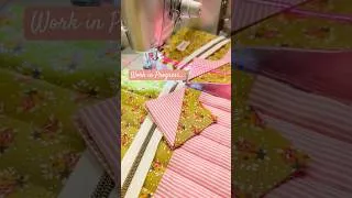 Thumbnail: Work in progress 🧵🪡 #sewingprojects  #quilting #shorts