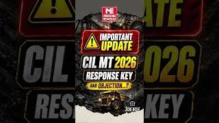 Thumbnail: CIL MT 2026 Response Sheet & Objection Window OUT | Check Dates Now!