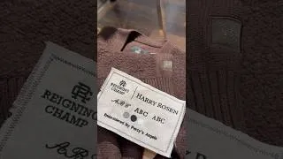 Thumbnail: Live monogramming for Harry Rosen and Reigning Champ in Vancouver BC 🪡🧵#smallbusiness #sidehustle
