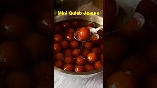 Thumbnail: Soft Juicy Mini Gulab Jamun #gulabjamun #mithai #sweet #shorts
