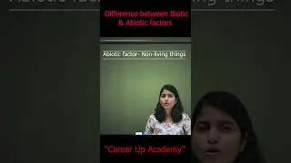 Thumbnail: Difference Between Biotic & Abiotic Factors #biology  #biologyshorts  #shorts